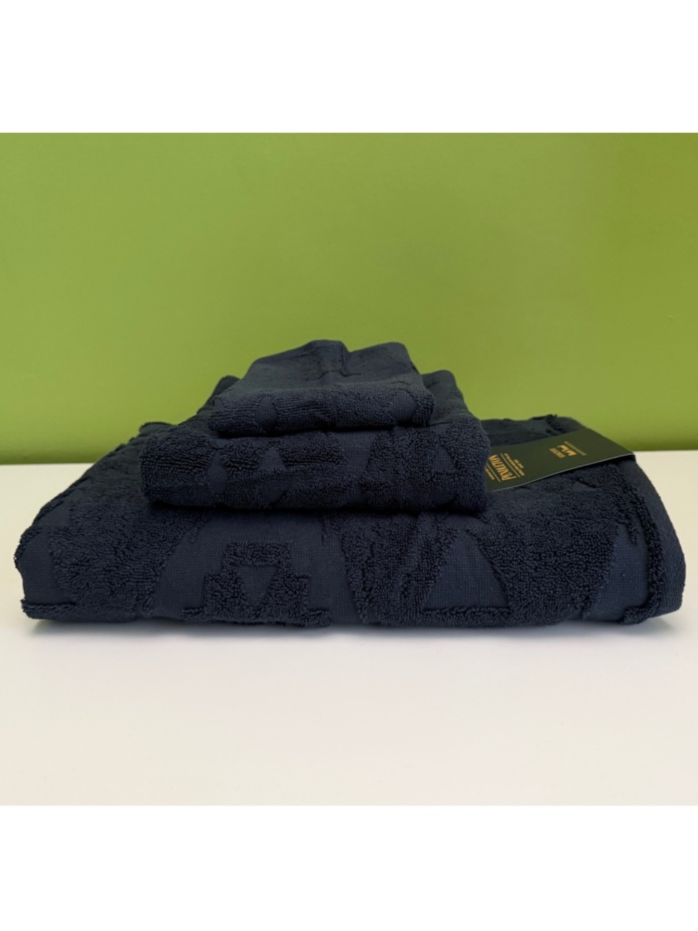 Pendleton 3 Piece Towel Set Navy